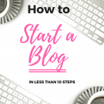How to Start A Blog Persistants