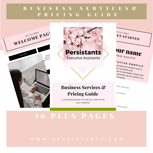 PEAS Business Services & Pricing Guide