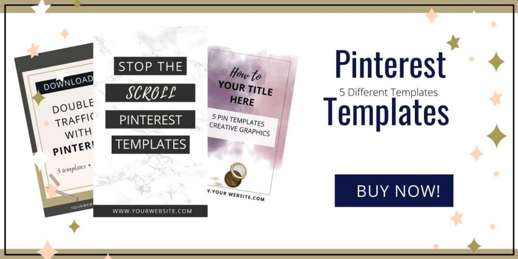 Pinterest Template Bundle Persistants.com