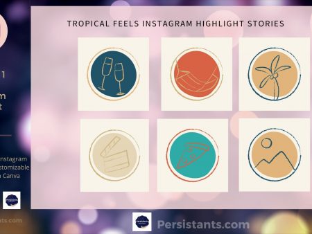 Instagram Tropical Feels High Light Covers Vol1