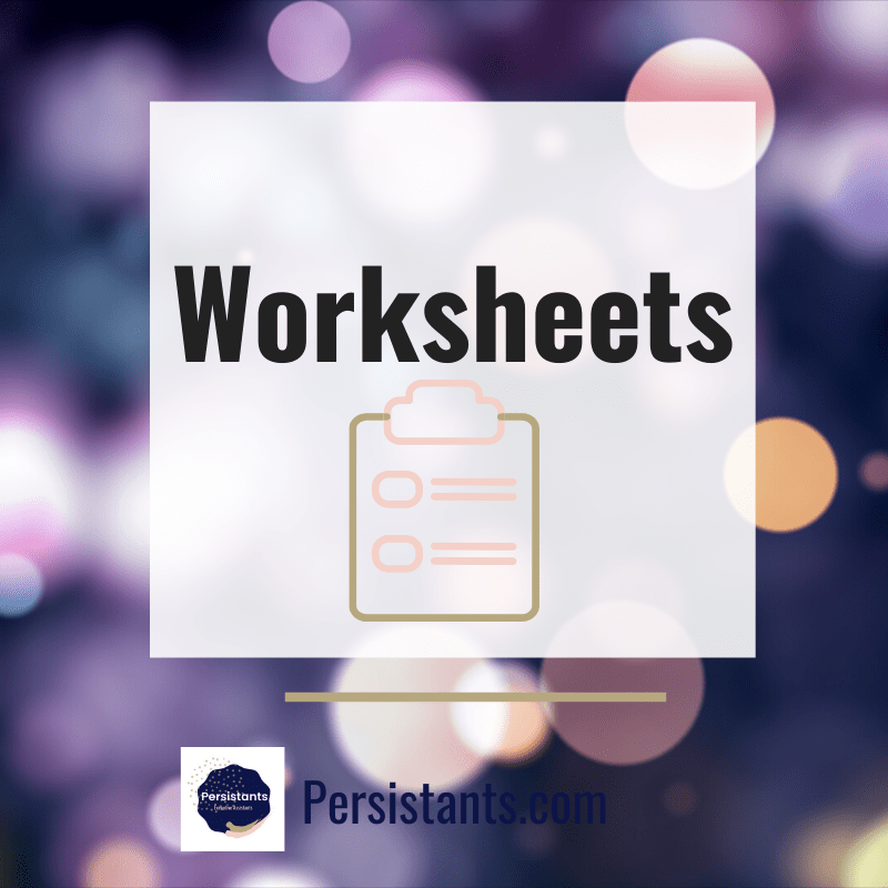 worksheets cover pages