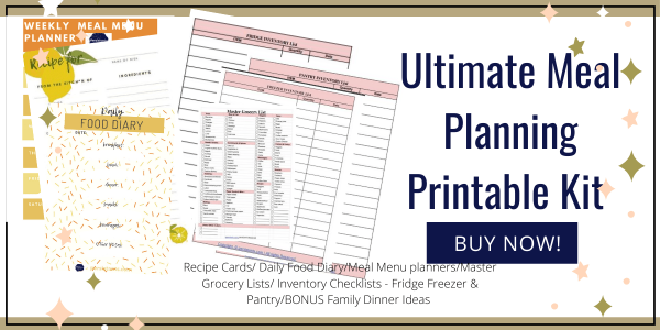 Ultimate Meal Planning Printable Kit