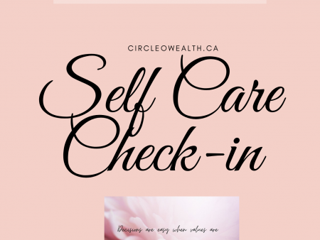 Self Care Checkin Checklist