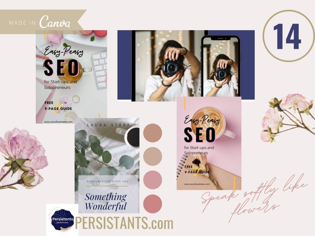 Pinterest Templates Blueberry SHowcase 