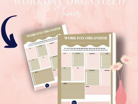 workday organized planner