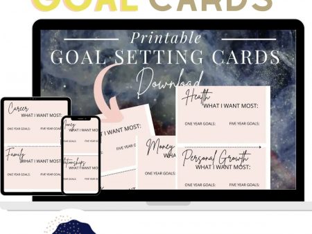 Goal Setting Cards Showcase for Lifes Aspirations