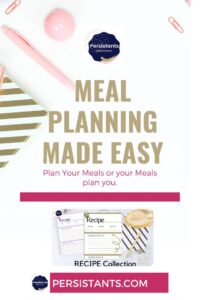 Meal Planning made easy printable recipe binder